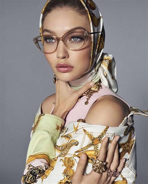 versace gigi hadid glasses|Gigi Hadid Versace boots.